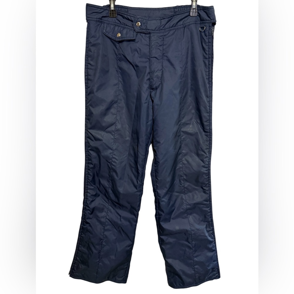 SKYR Bib Snow Pants Navy Blue Insulated Ski Winter Gear Men’s Large